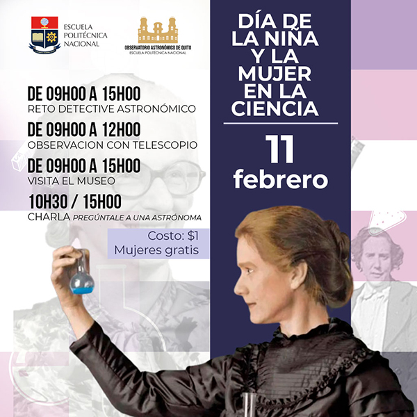 Día de la niña y la mujer en la ciencia
