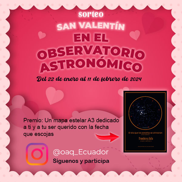 San Valentín en el Observatorio Astronómico de Quito