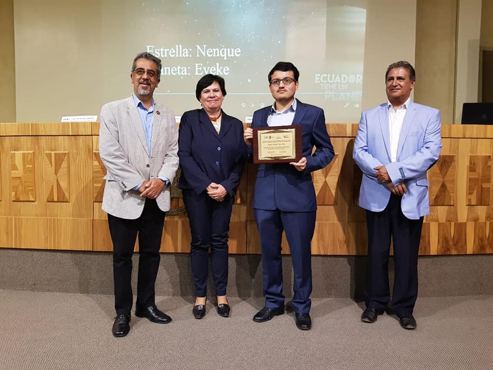 En el universo existe un sistema planetario con nombres ecuatorianos