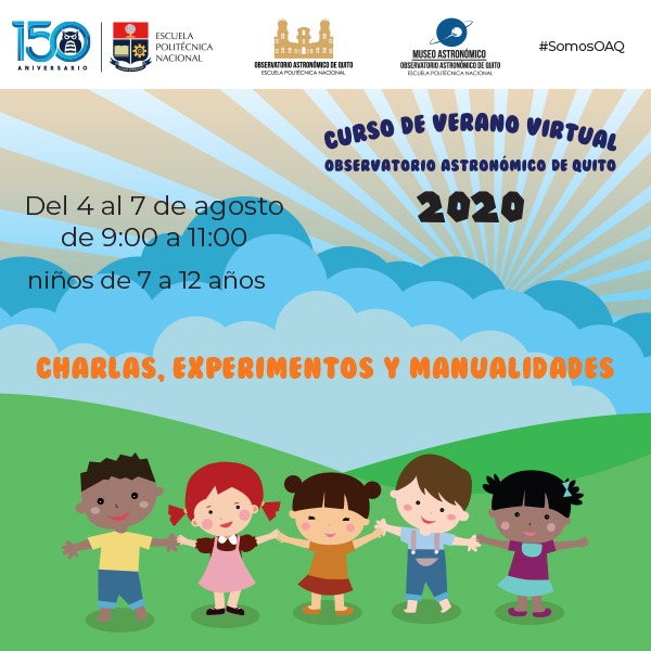 Curso de verano virtual Observatorio Astronómico de Quito 2020