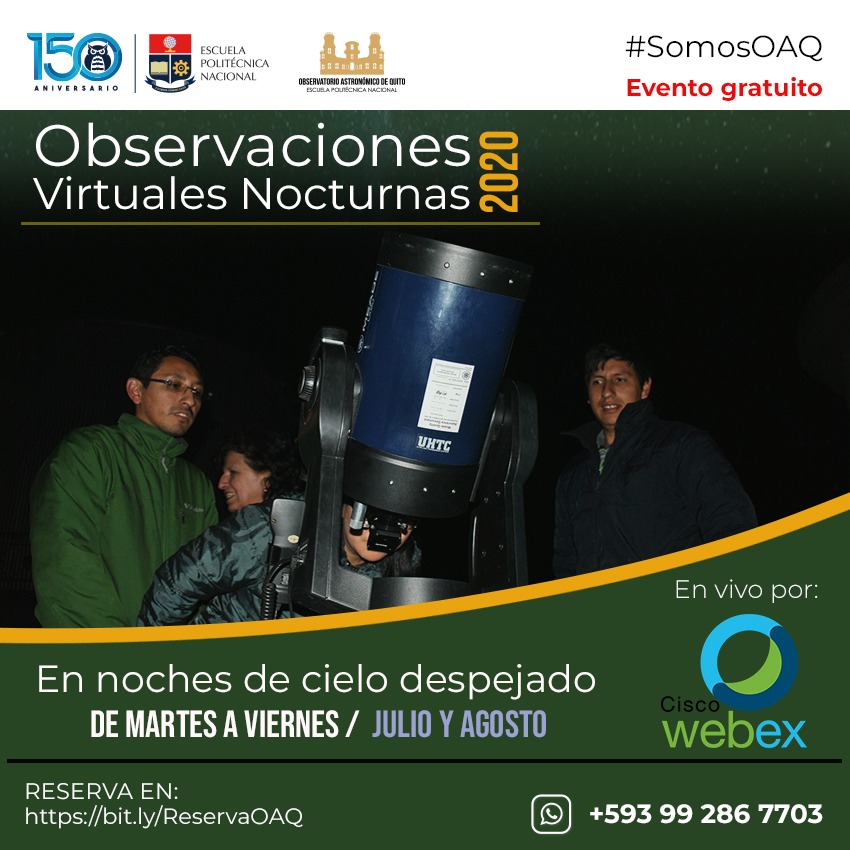 Observaciones Nocturnas Virtuales 2020