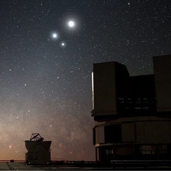 Principales Conjunciones Astronómicas Del Mes De Marzo Del Año 2022