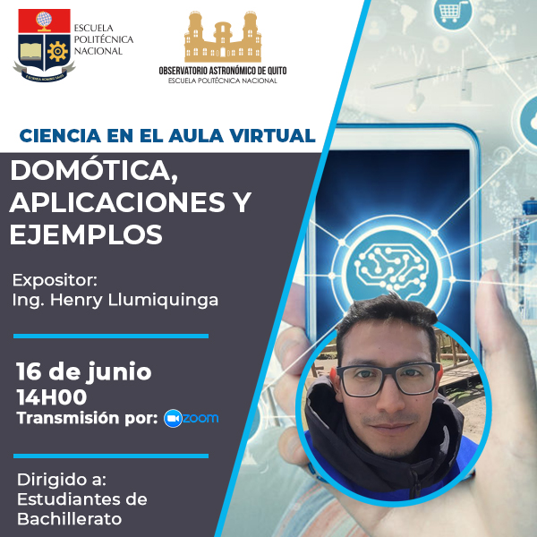 Ciencia en el Aula virtual: “Domótica, aplicaciones y ejemplos”