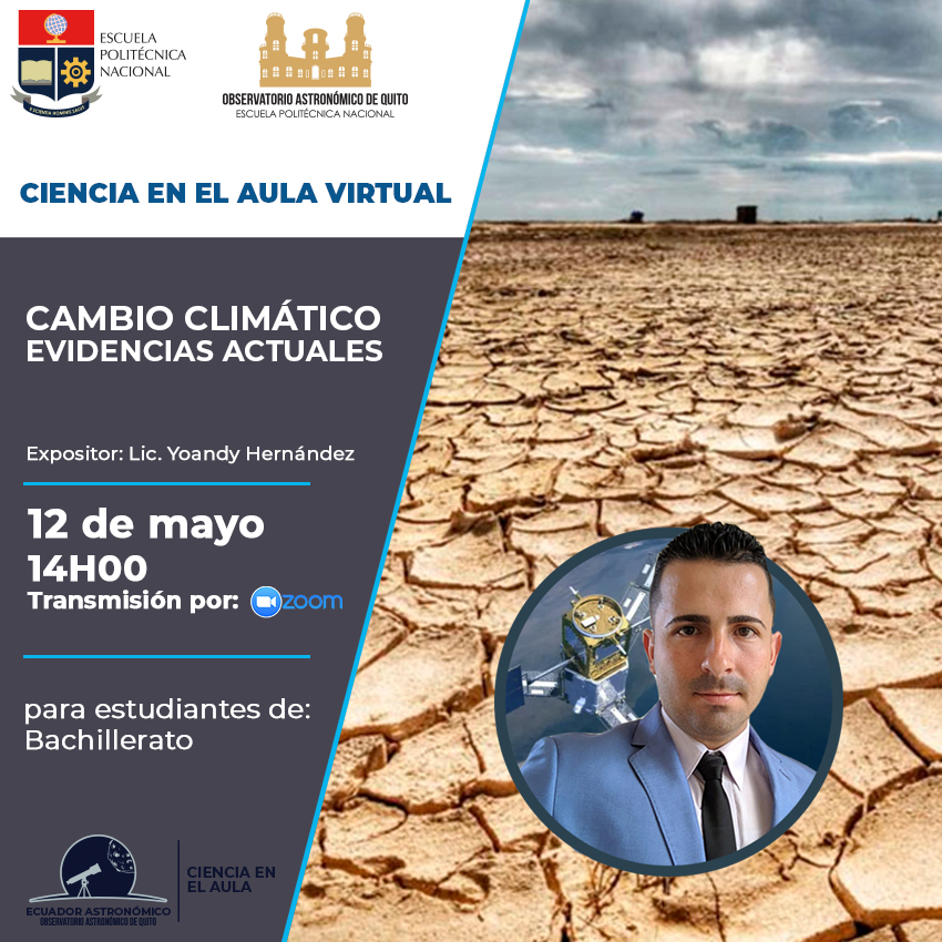 Ciencia en el Aula virtual: “Cambio climático evidencias actuales”