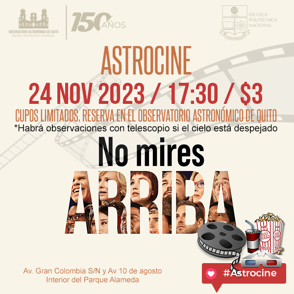ASTROCINE:  “No Mires Arriba”