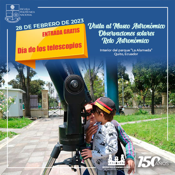 “Día de los telescopios” en el Museo Astronómico