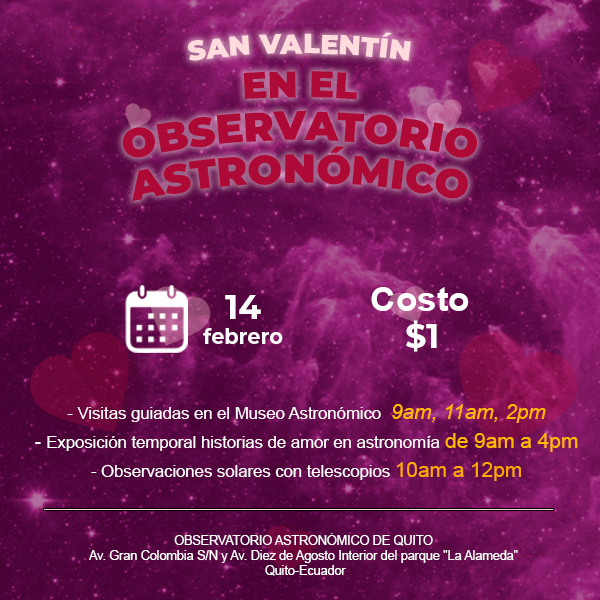 AstroDía: San Valentín en el Observatorio Astronómico