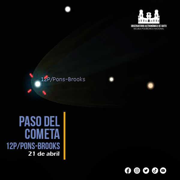 BOLETÍN DE PRENSA: Cometa 12P/Pons-Brooks 2024