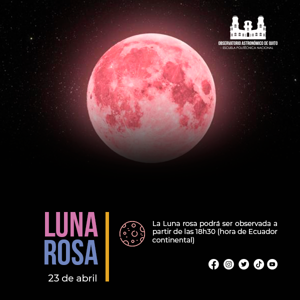 BOLETÍN DE PRENSA: Luna Rosa