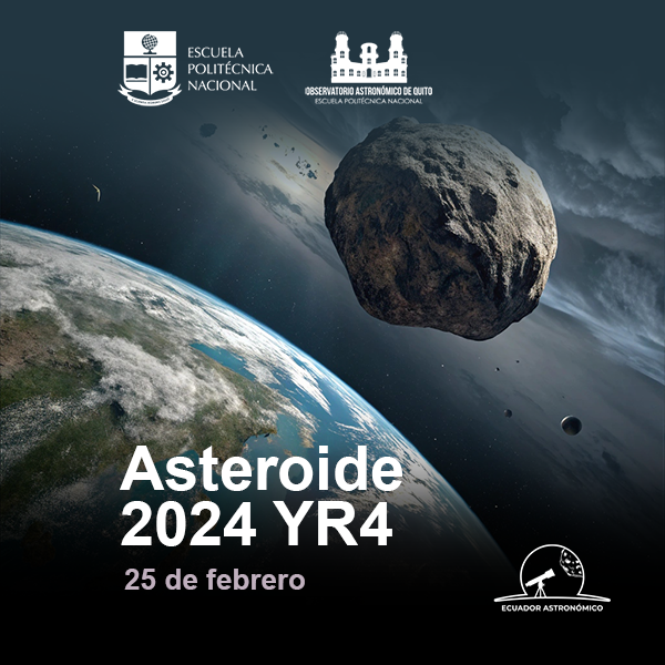 CUARTO BOLETÍN DE PRENSA: Asteroide 2024 YR4